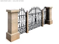 Gate 3D Model