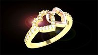 LADIES RING CWLR 1015 | 3D