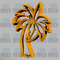 Palm Tree - Palmera Cookie Cutter | 3D