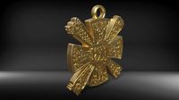 Slavic pagan cross | 3D