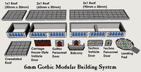 6mm or 8mm Modular Gothic Building System | 3D