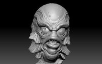black lagoon monster | 3D