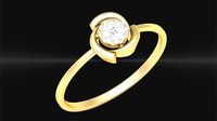 LADIES RING CW LR-1015 | 3D