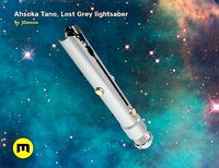 Ahsoka Tano Lost Grey lightsaber | 3D