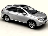 Lexus RX 2010 3D Model