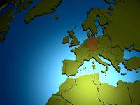 Earth Political Globe