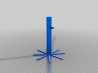 Mariokart racing wheel stand. Fully rotates wheel on stand with good print settings.