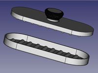 Oval Hamburger press
