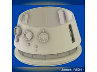 R5-D4 dome - alternative for 'LittleBits' droid