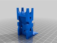 Khorne Logo 12mm die holder