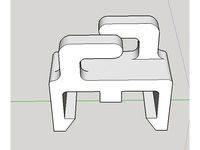 20mm T-slot wire holder/clip