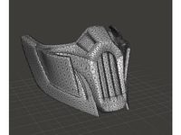 Sub Zero Mortal Kombat 11 mask (Lin Kuei Assasin)