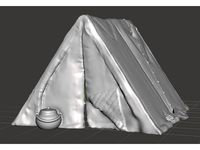 Adventurer's Camp - Tents - Empty Remix