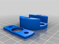 Anti-wobble design for Lulzbot Taz 6, Taz Pro (With Lead Screw Mod Only) Low Profile
