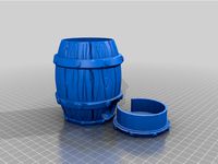 5E Dice Tower Barrel   Grog of the Great Drunk One