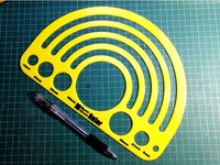 Custom Semi-Circle Ruler/Template