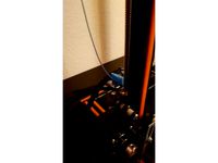 Bowden feeder filament funnel, Anet E12