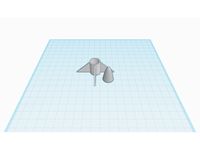 Mini Rocket and Launch Pad