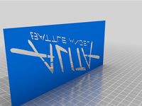Alita Battle Angel logo template
