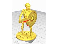 Living Bones with Short Sword and Shield 1.1 remix