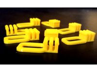 Filament Clip with holder ring - smaller notches