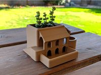 Roman Garden Villa Succulent Planter