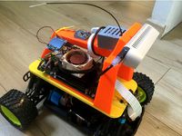Donkeycar intel D435i adapter (to glue)