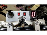 Vstrom 1000 dash plate
