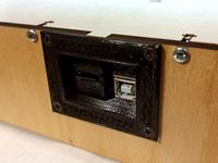 Panel on plywood 6mm for SKR 1.3 board.