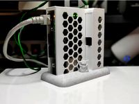 Custom PCB Case Stand - Yoda Edition