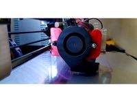 E3D Titan Aero Side 5015 Fan Mount