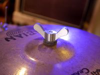 cymbal hardware wing nut