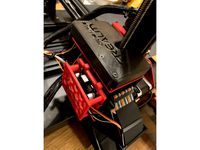 CR-10s Pro Hemera Breakout Board Cover/Wire Management Chainless
