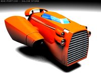 Download free FlyCar 3D Model