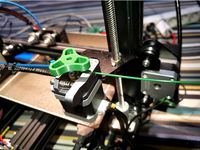 Extruder Knob with M3 nut - Shorter