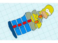 Homer Simpson Flexible