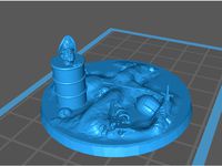 Base by 40k, 50mm