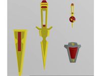Multi-Material Star Trek Mirror Universe Terran Empire Set