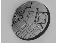 40mm base of future city