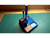 Solder Dispenser with Tool Holder, Sponge and Storage