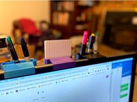 Monitor 3x5 Card Holder