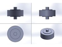 Meccano WHEEL part M249