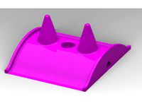 Tricky Golf Obstacle 4 Cones