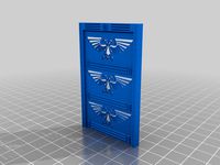 40k Wall tile, double sided