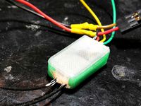 FrSky R-XSR receiver case w/button