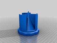 Enclosure chimney with rotary valve