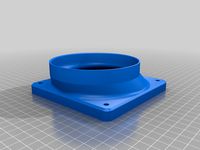 120mm pc fan to 4" drier duct