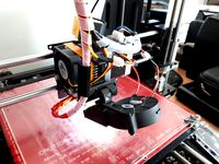 MK8 fan duct for 50 mm diameter fan