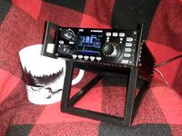 Simple Xiegu G90 radio stand