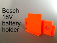 Bosch 18V battery holder